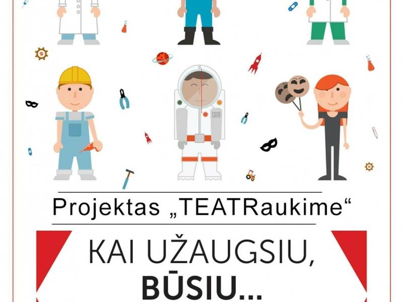 Teatralizuotas koncertas-žaidimas „Kai užaugsiu, būsiu“