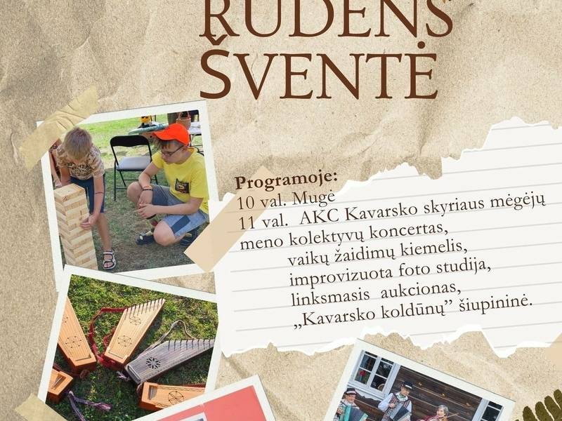 Rudens šventė Kavarske