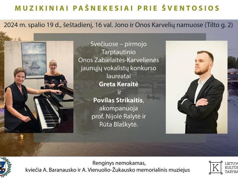 Muzikiniai pašnekesiai su jaunaisiais atlikėjais