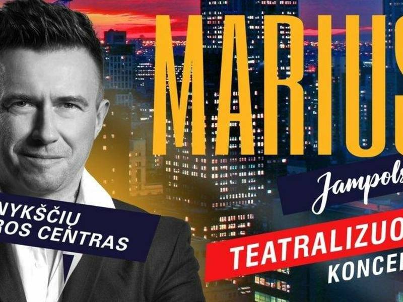 Mariaus Jampolskio teatralizuotas koncertas Anykščiuose