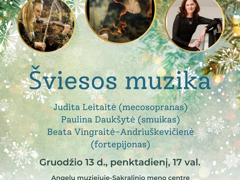 Koncertas „Šviesos muzika“ 